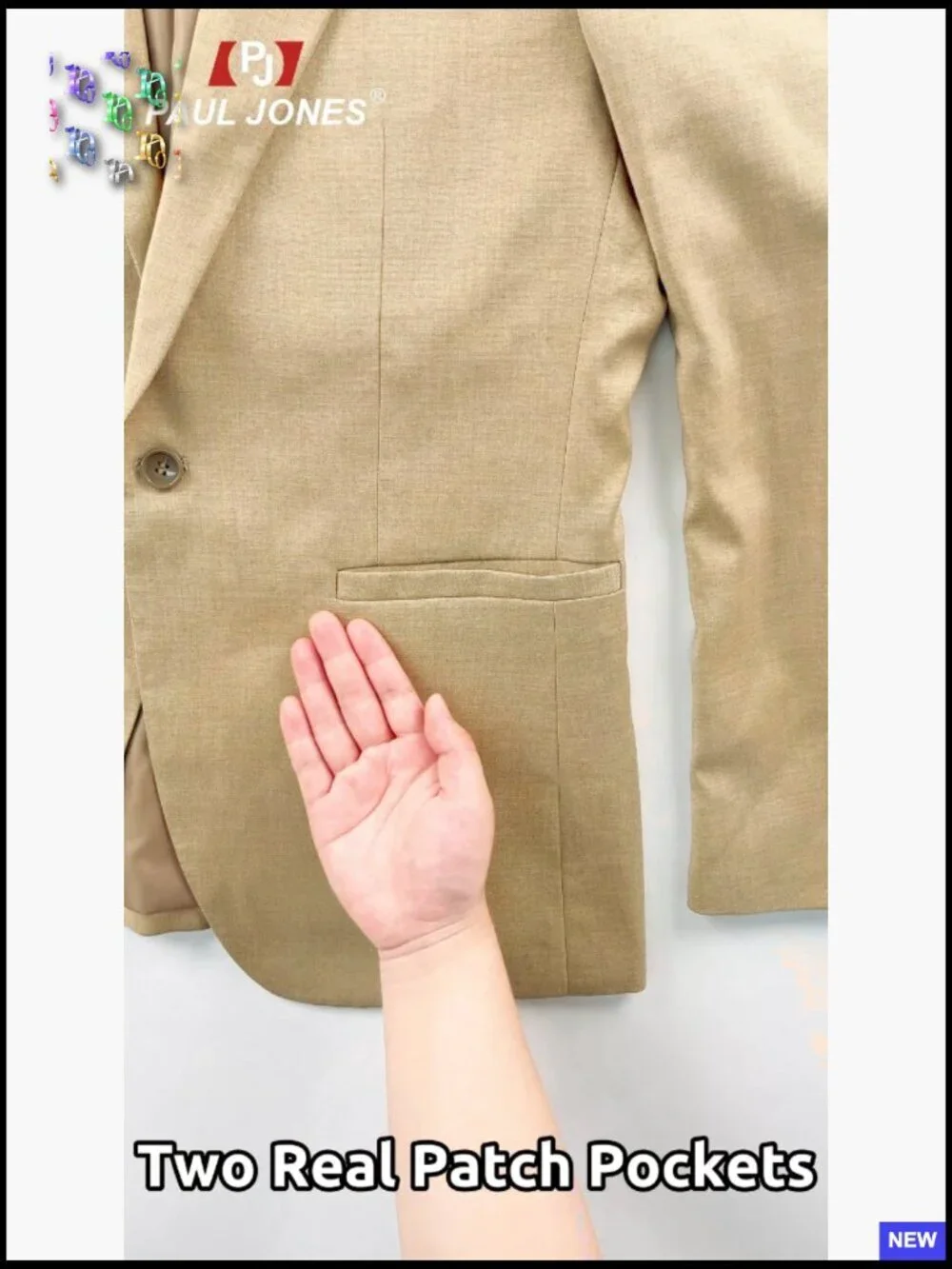 Lightweight Sport Coat Classic Notch Lapel One Button Casual Blazer Regular Fit
